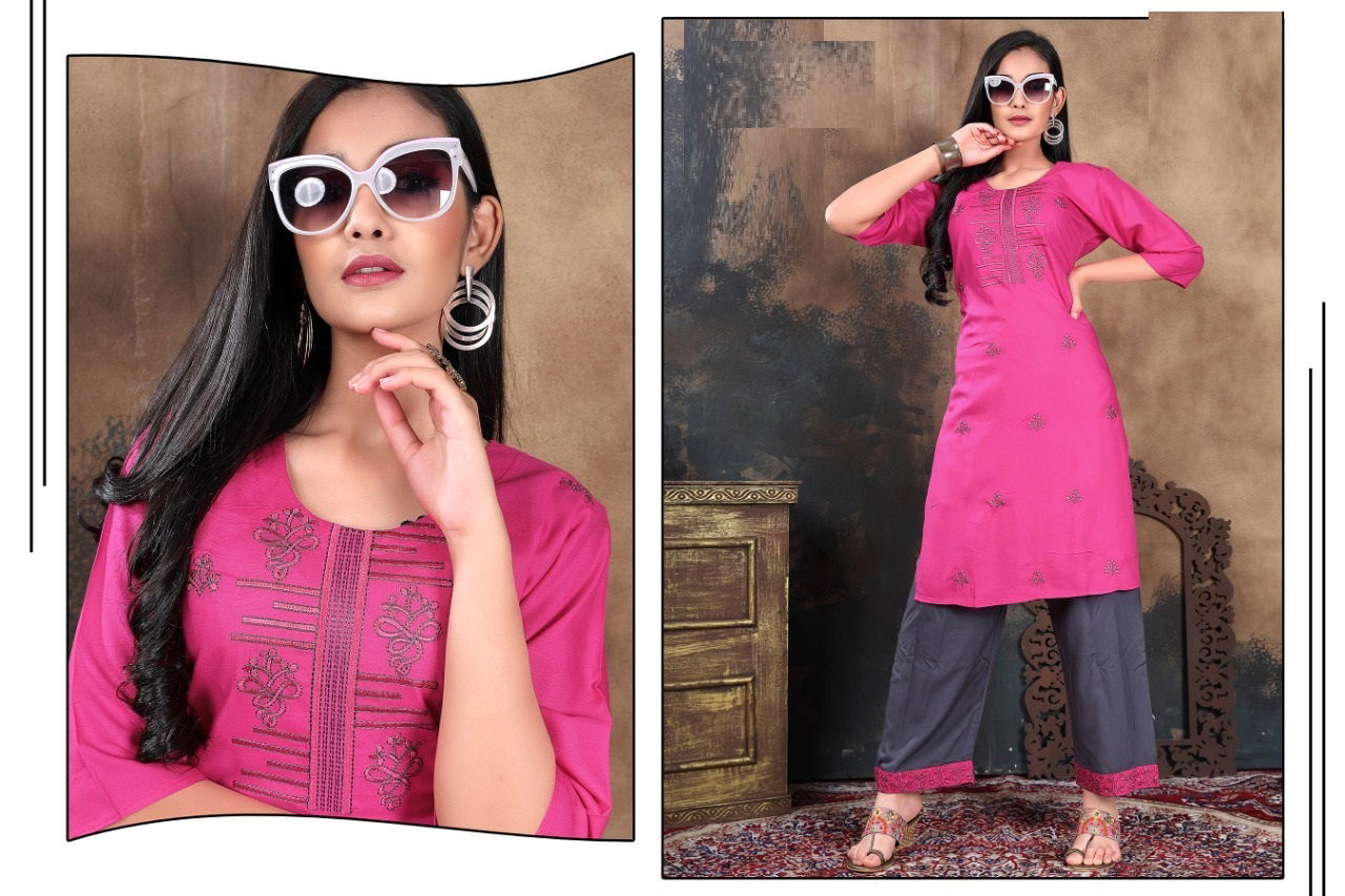 Pallavi 8054 Kurti With Bottom Catalog
